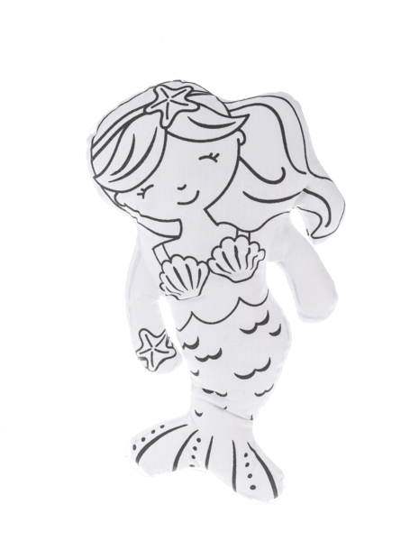 Stuffed Animals - w/Markers Mermaid