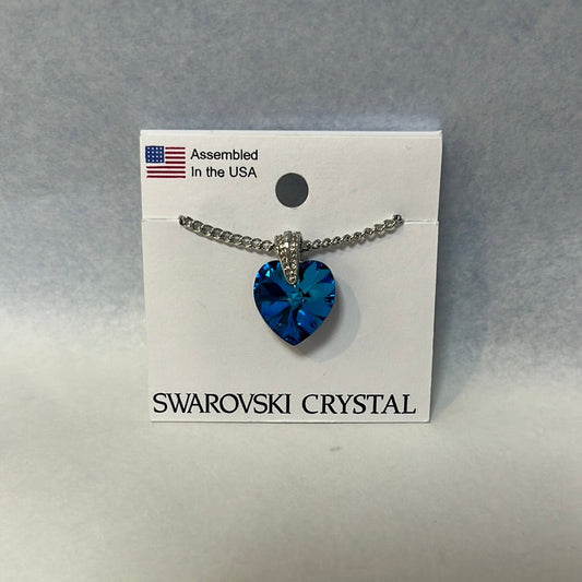 Necklace - ZP 745 - Swarovski Crystal Heart