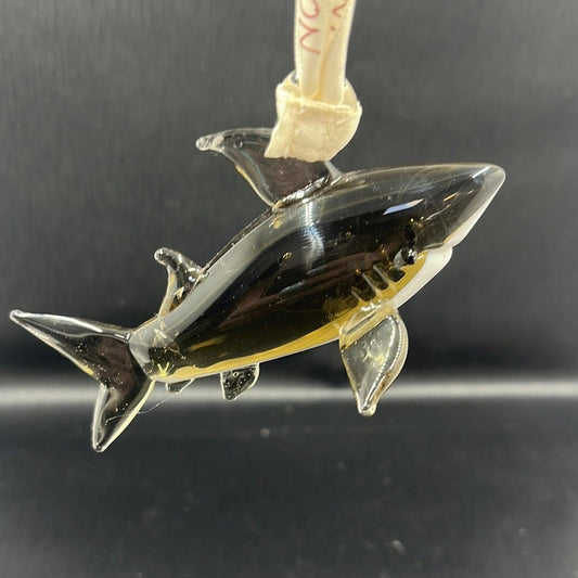 Ornament - Shark Hand Blown Glass