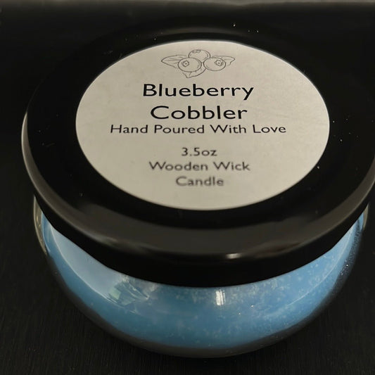 Clearance 3.5oz Blueberry Cobbler Candle