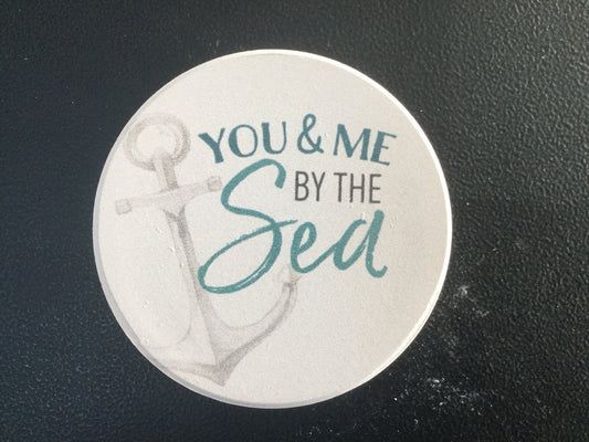 Car Coaster CST0182 - You & Me by the Sea