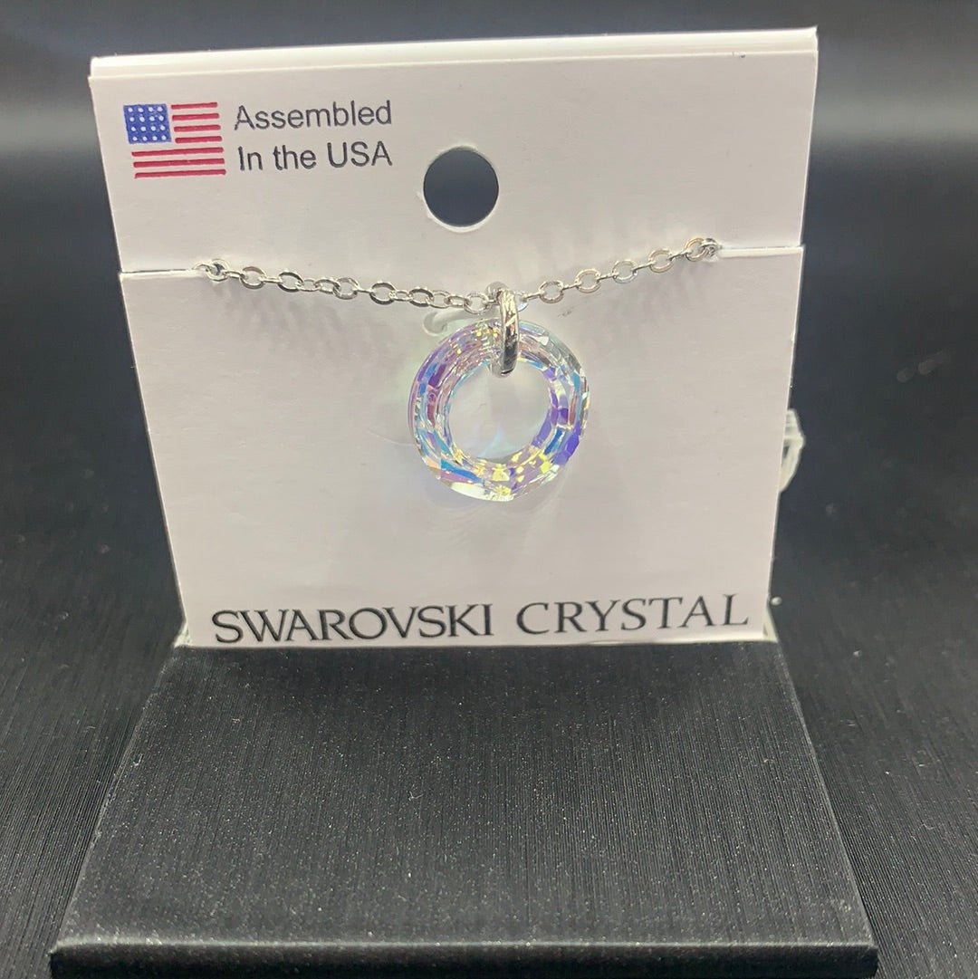 Necklace - ZP 752 - Swarovski Crystal - Circle