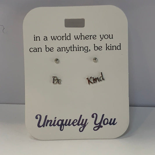 Earrings - YOU 1115 - Be Kind