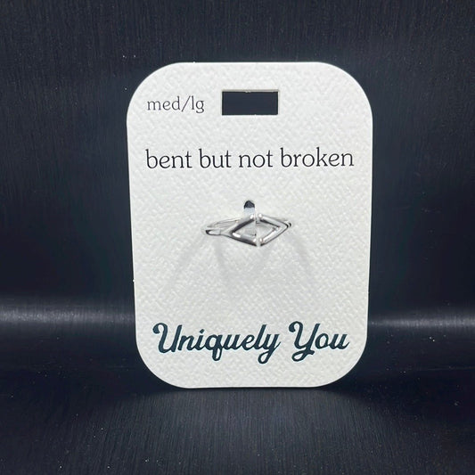 Ring - YOU YR7018 - Bent But Not Broken