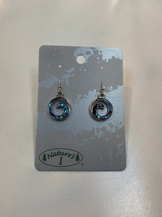 Earrings - WME 132 - Paua Wave