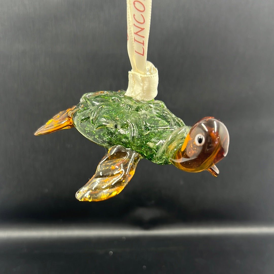 Ornament - Turtle Hand Blown Glass