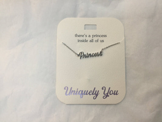 Necklace - YOU 1002 - There’s a princess inside all of us