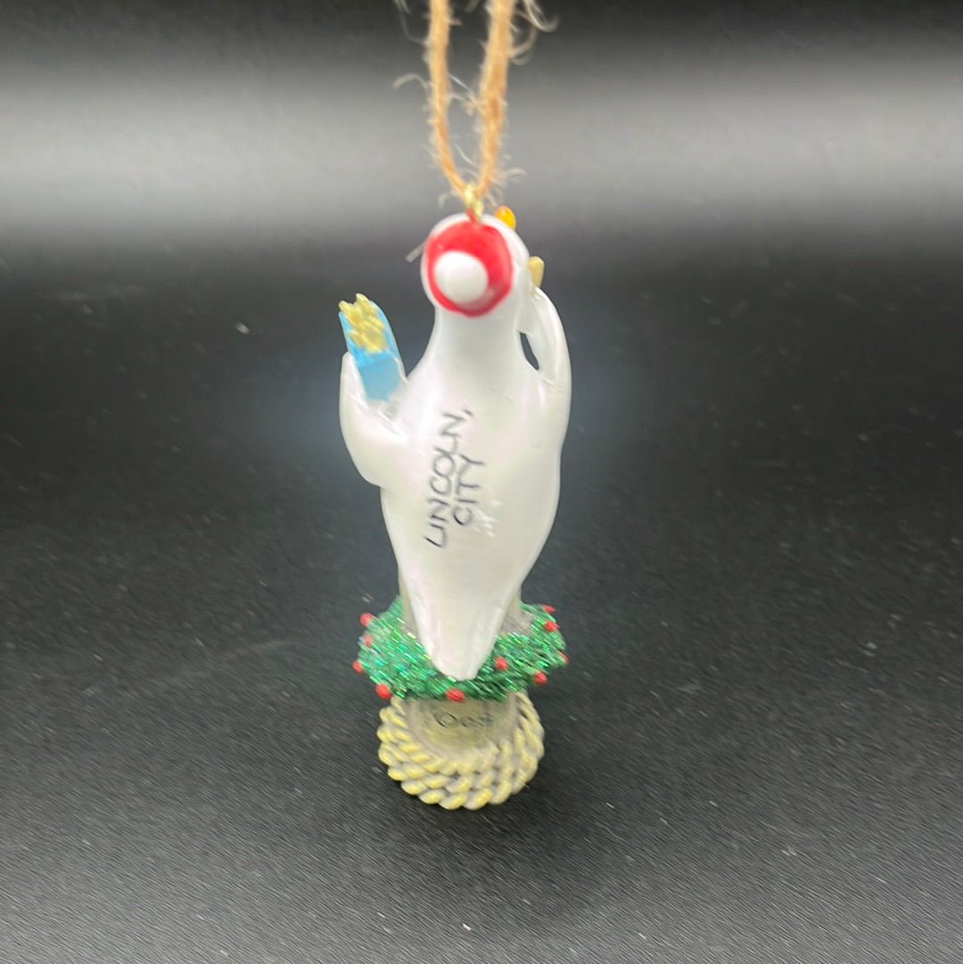 Ornament Resin Seagull with Fries