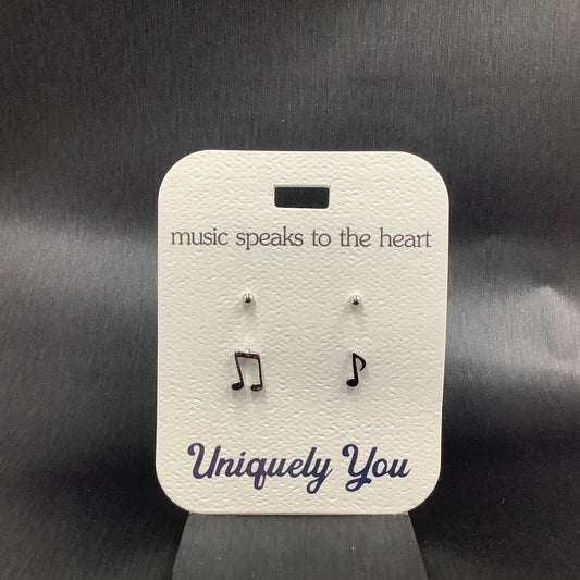 Earrings - YOU 4562 - Music Note