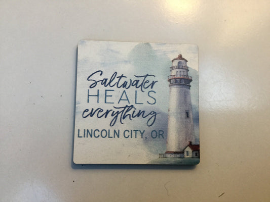 Magnet - MGT0333 - Lighthouse - Lincoln City, Or