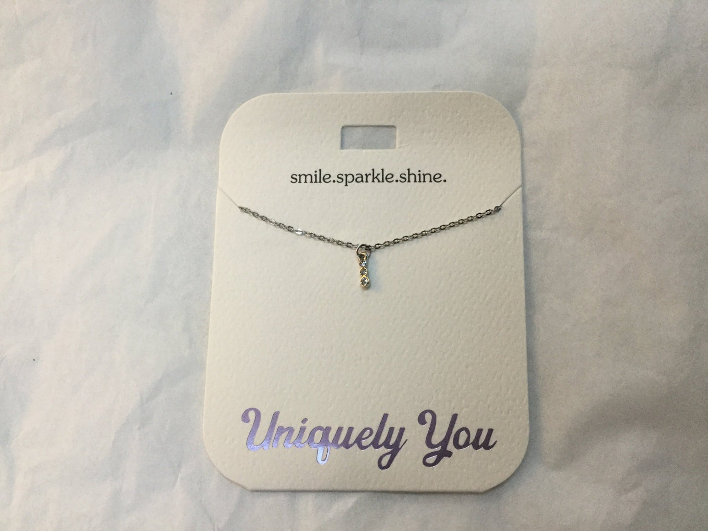 Necklace - YOU 4033 - Smile.Sparkle.Shine.