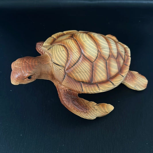 Figurine - Wood Turtle Lg.