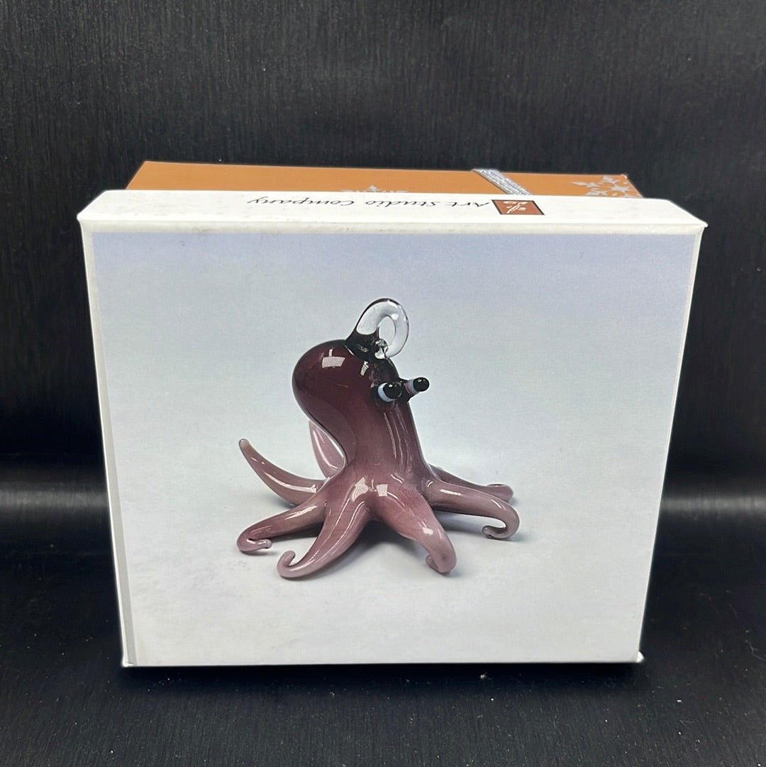 Ornament - Octopus Hand Blown Glass