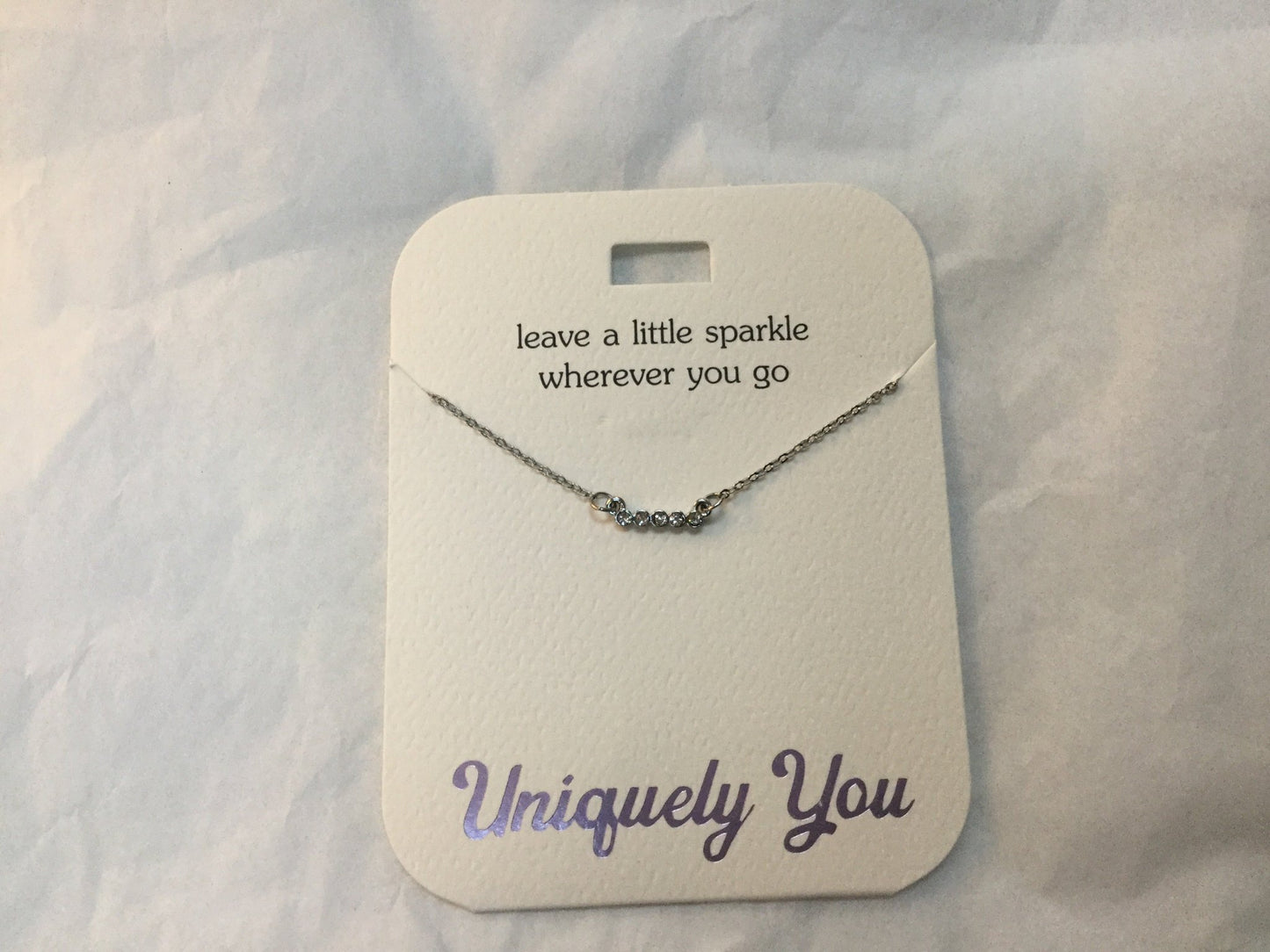 Necklace - YOU 4034 - Leave a little sparkle wherever you go