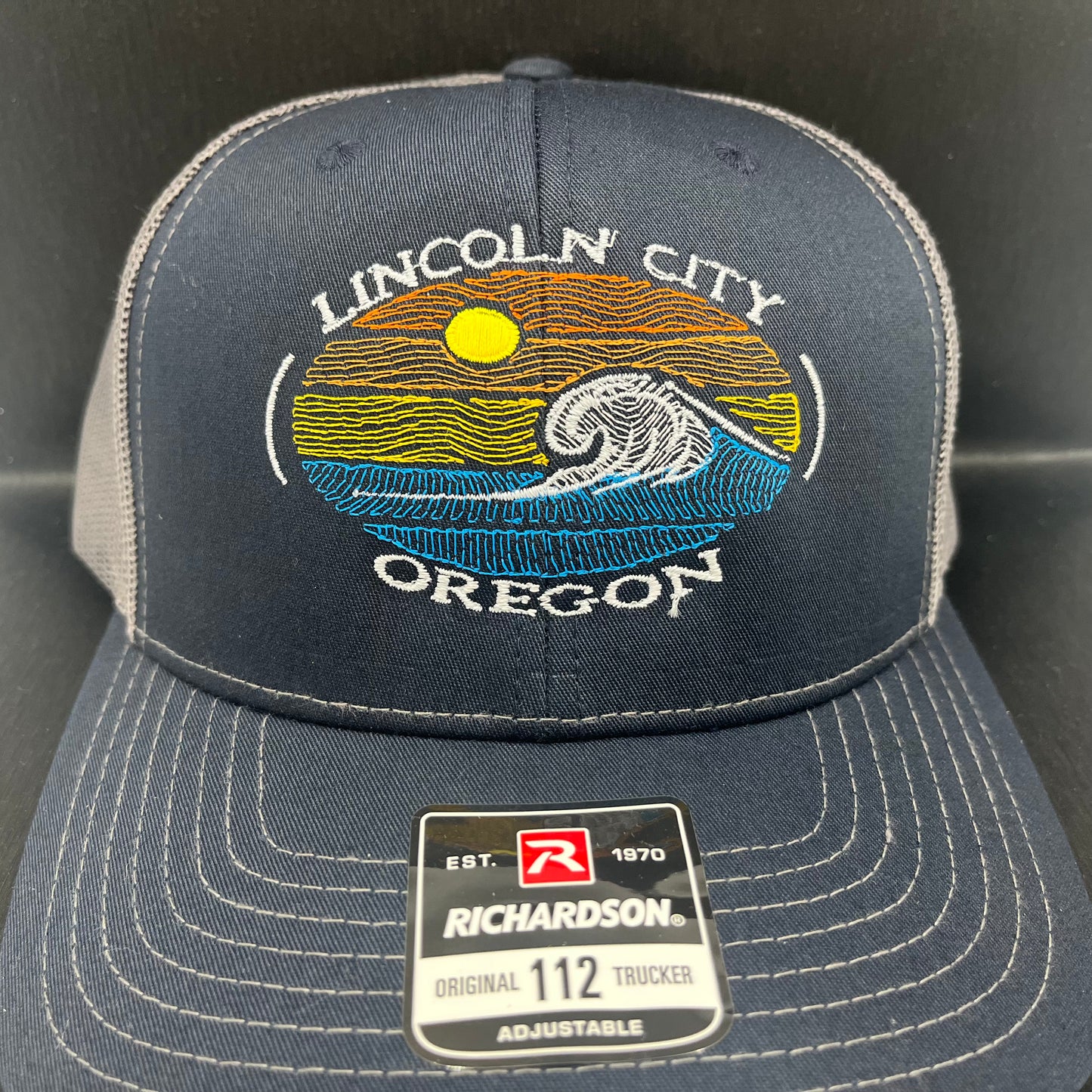 Hat - Lincoln City Oregon Sunset Wave