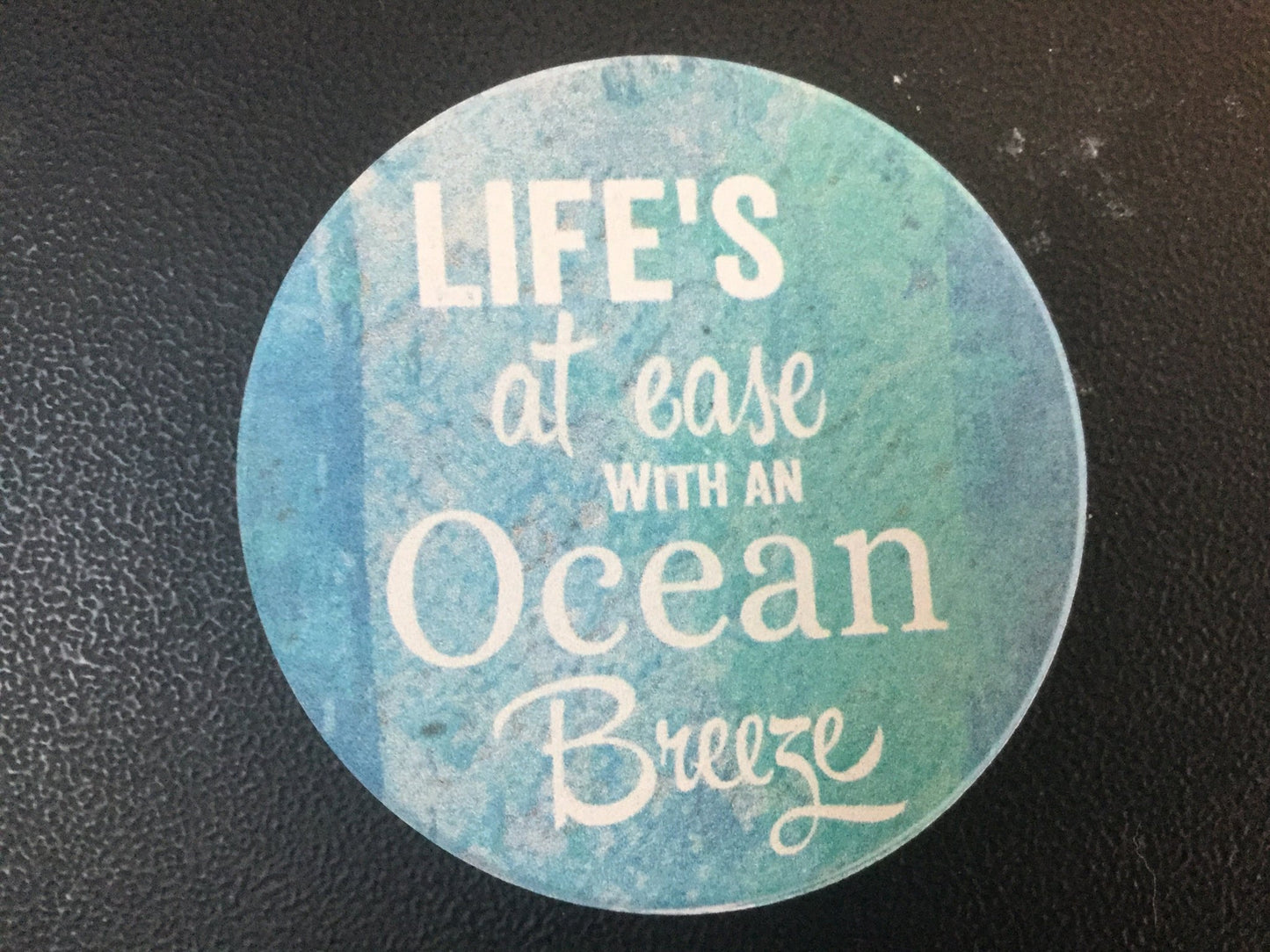 Car Coaster CST0066 - Life’s at ease with an Ocean Breeze