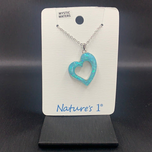 Necklace - WTP 117 - Floating Heart