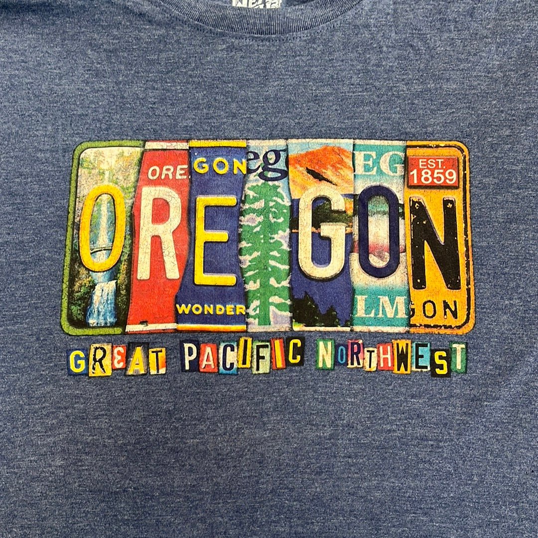 T-Shirt - Oregon License Plate