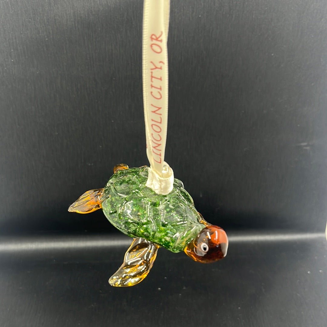 Ornament - Turtle Hand Blown Glass