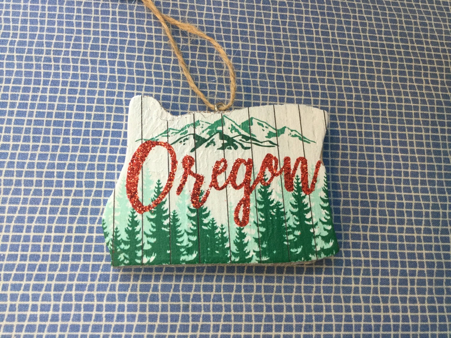 Ornament - Oregon Wood