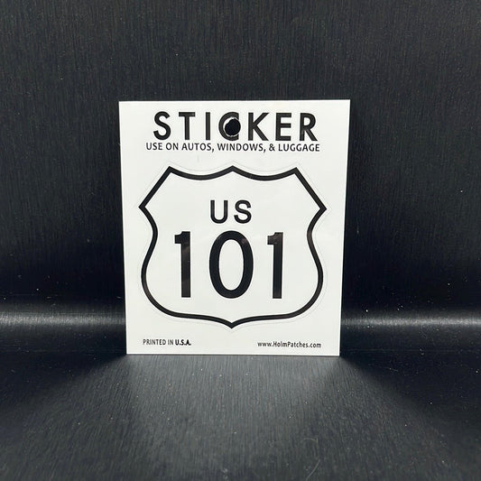 US 101 sticker