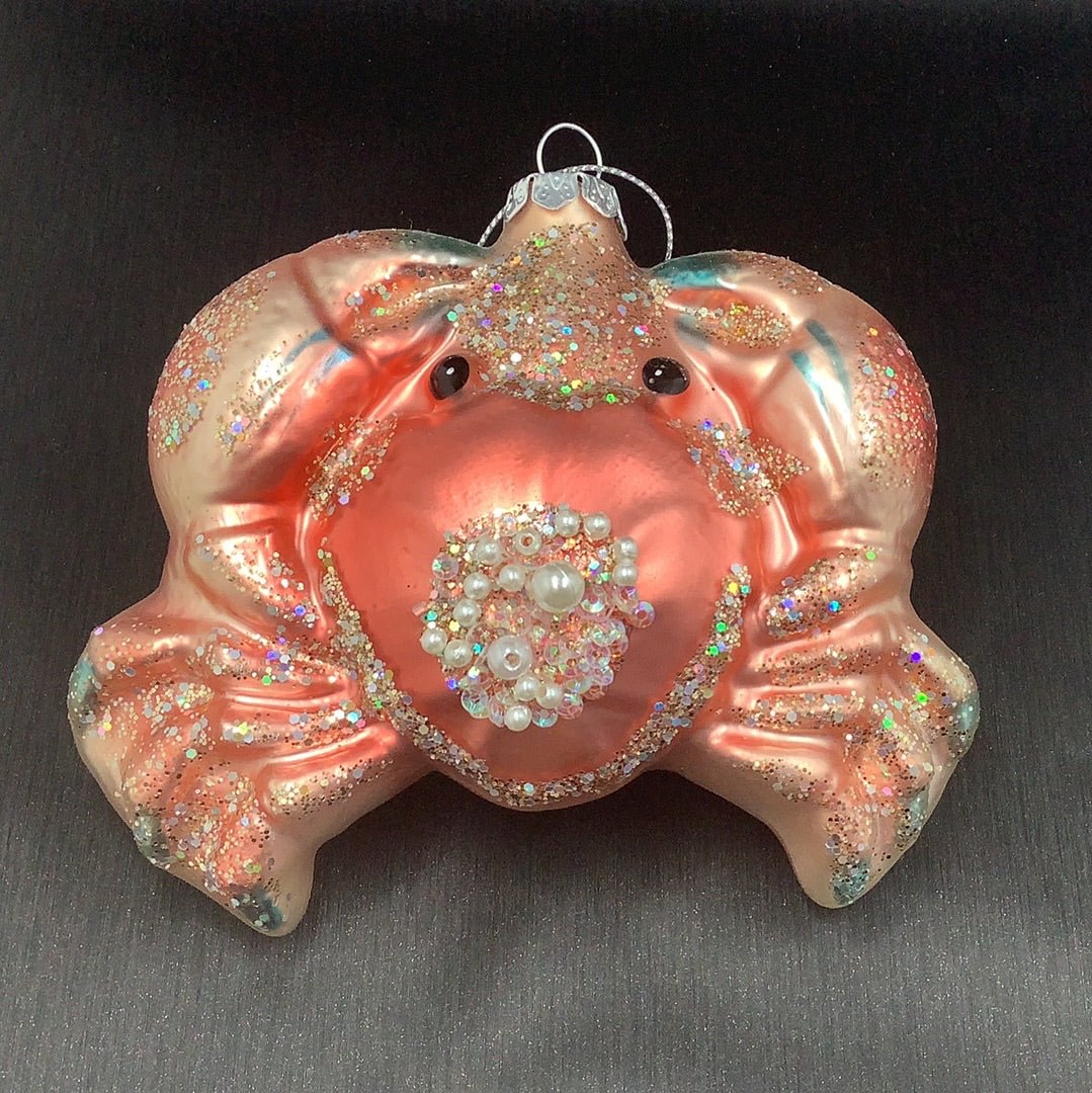 Ornament - Crab Glass