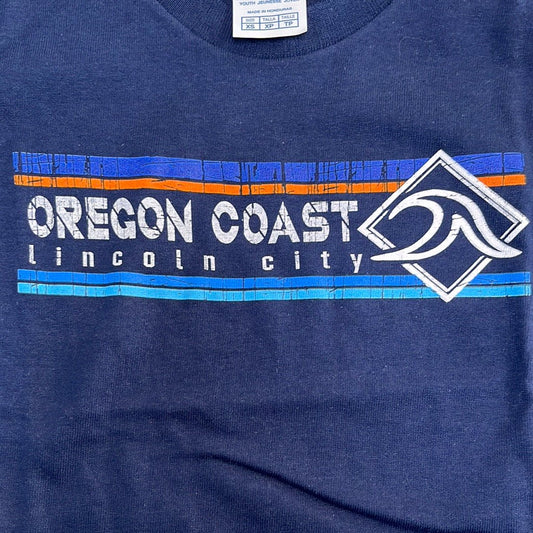 T-Shirt - Youth - Slick Rick Wave - Oregon Coast