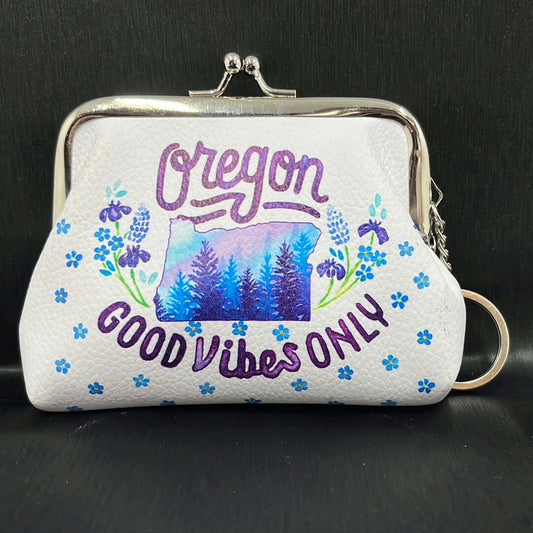 Bag - Coin Purse - Oregon Good Vibes Only