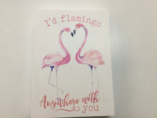 Sign - BHB0207 - I’d Flamingo Anywhere