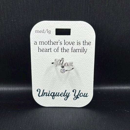 Ring - YOU YR1104 - A Mother‘s Love is The Heart of The Family