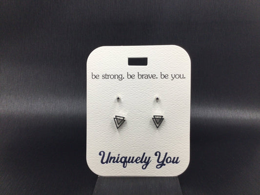 Earrings - YOU 4520 - Triangle