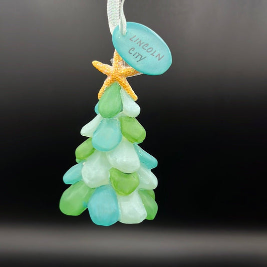 Ornament Sea Glass Tree