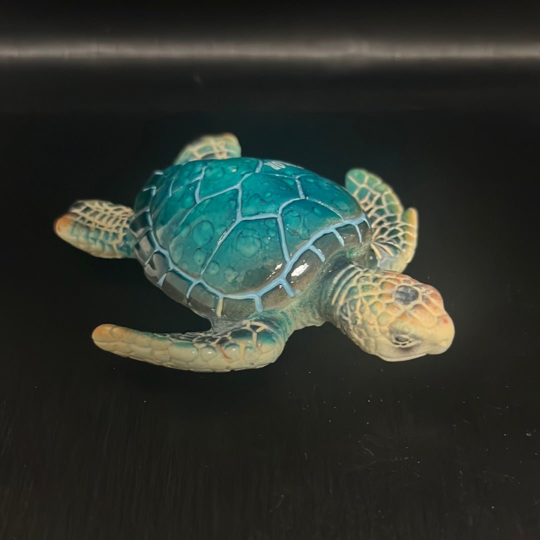 Magnet - Polystone Blue Turtle