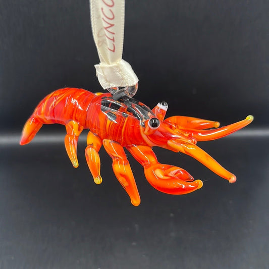 Ornament - Lobster Hand Blown Glass