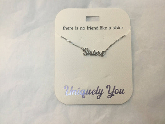 Necklace - YOU 1000 - There is no friend like a sister