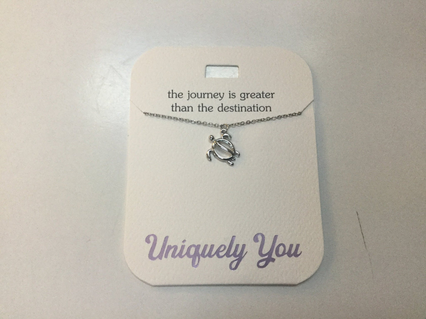Necklace - YOU 4026 - The journey is greater than the destination