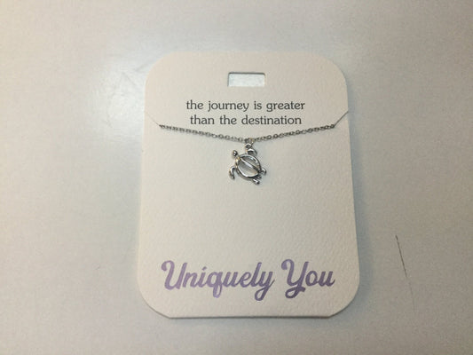 Necklace - YOU 4026 - The journey is greater than the destination