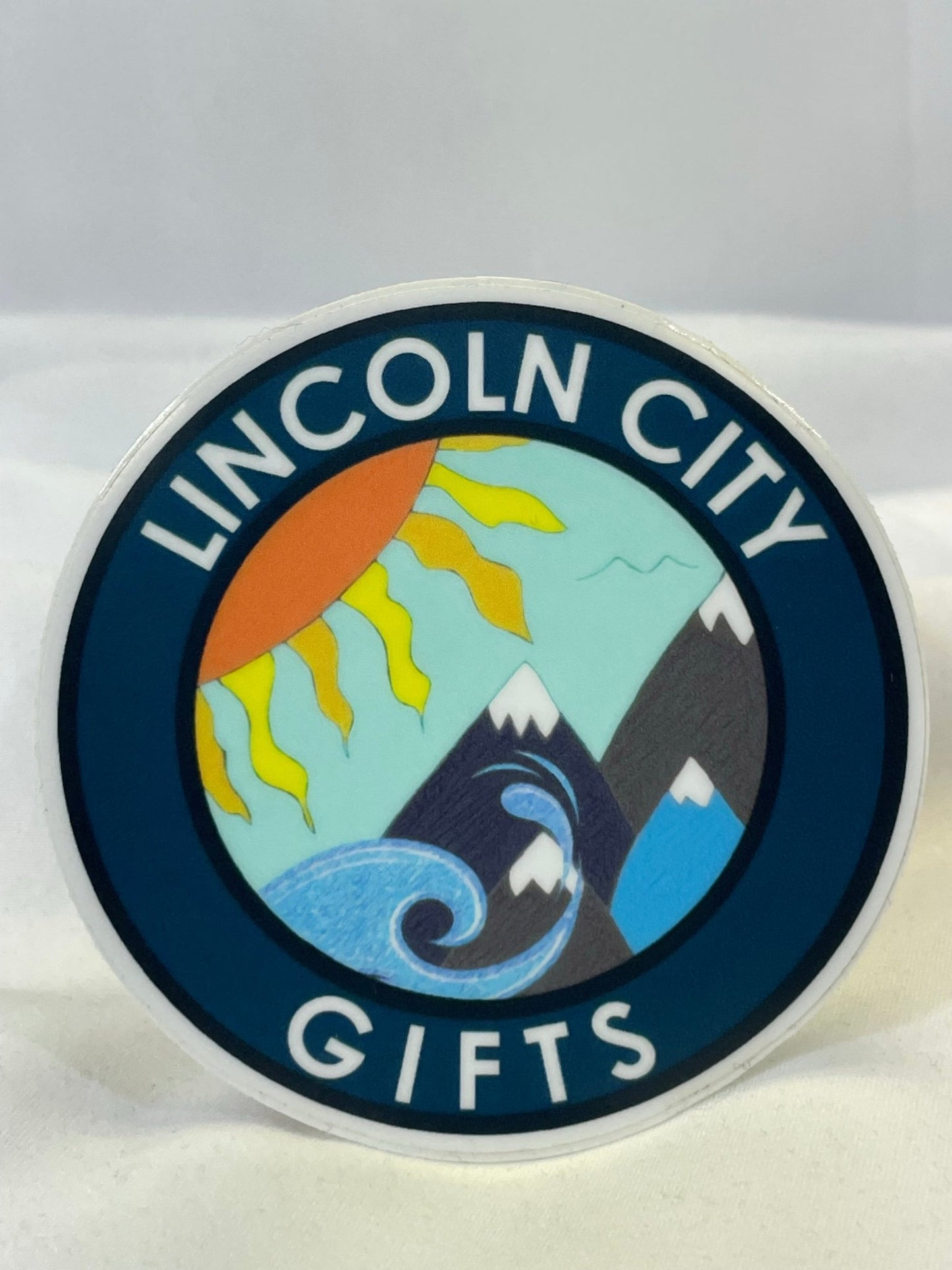 Clearance Lincoln City Gifts Logo Sticker