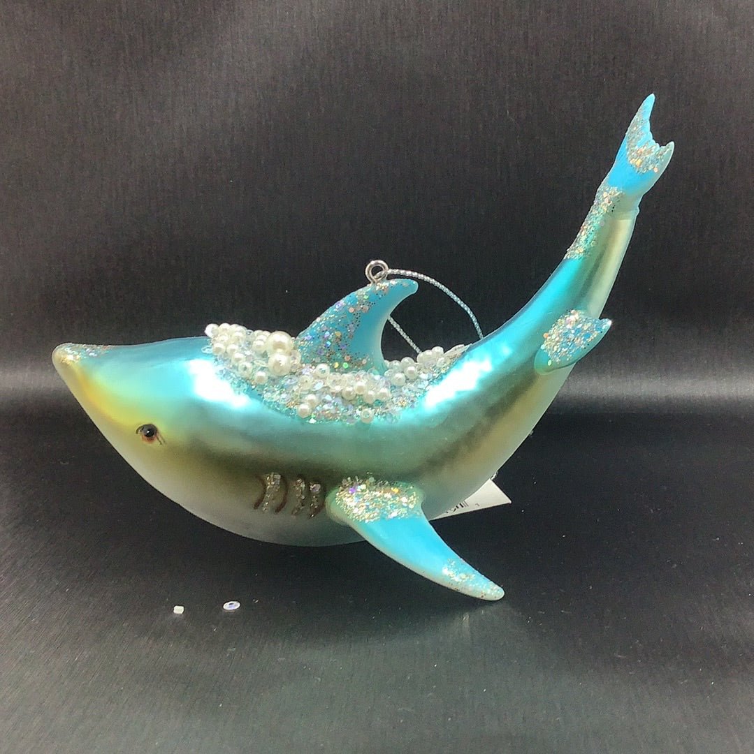 Ornament - Shark Glass