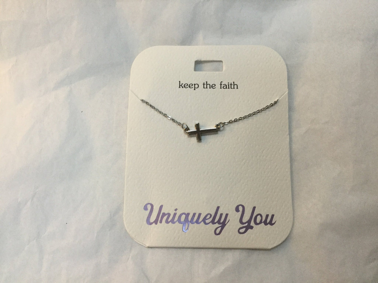 Necklace - YOU 4002 - Keep the faith