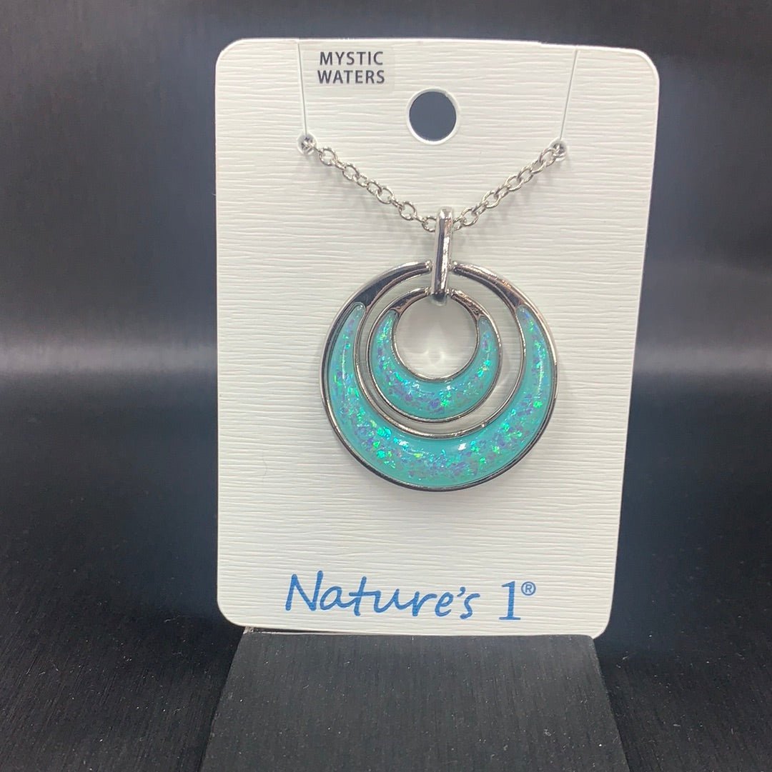 Necklace - WTP 108 - Circle in circle