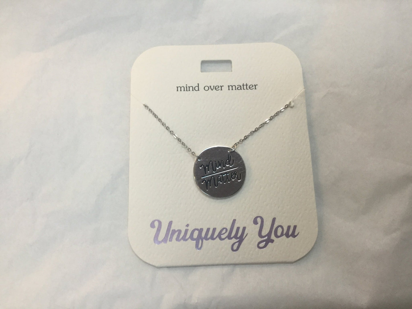 Necklace - YOU 1202 - Mind over matter