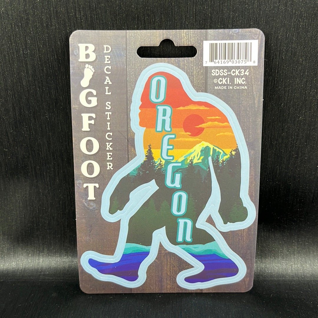 Sticker - Bigfoot Sunset Shape