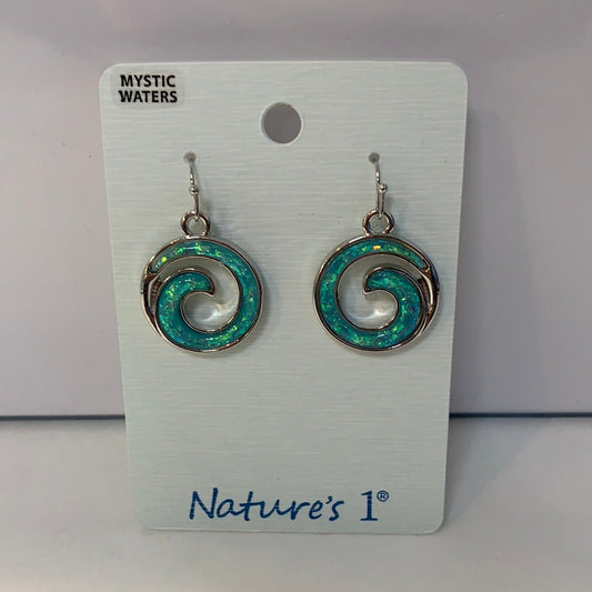 Earrings - WTE 132 - Wave FH