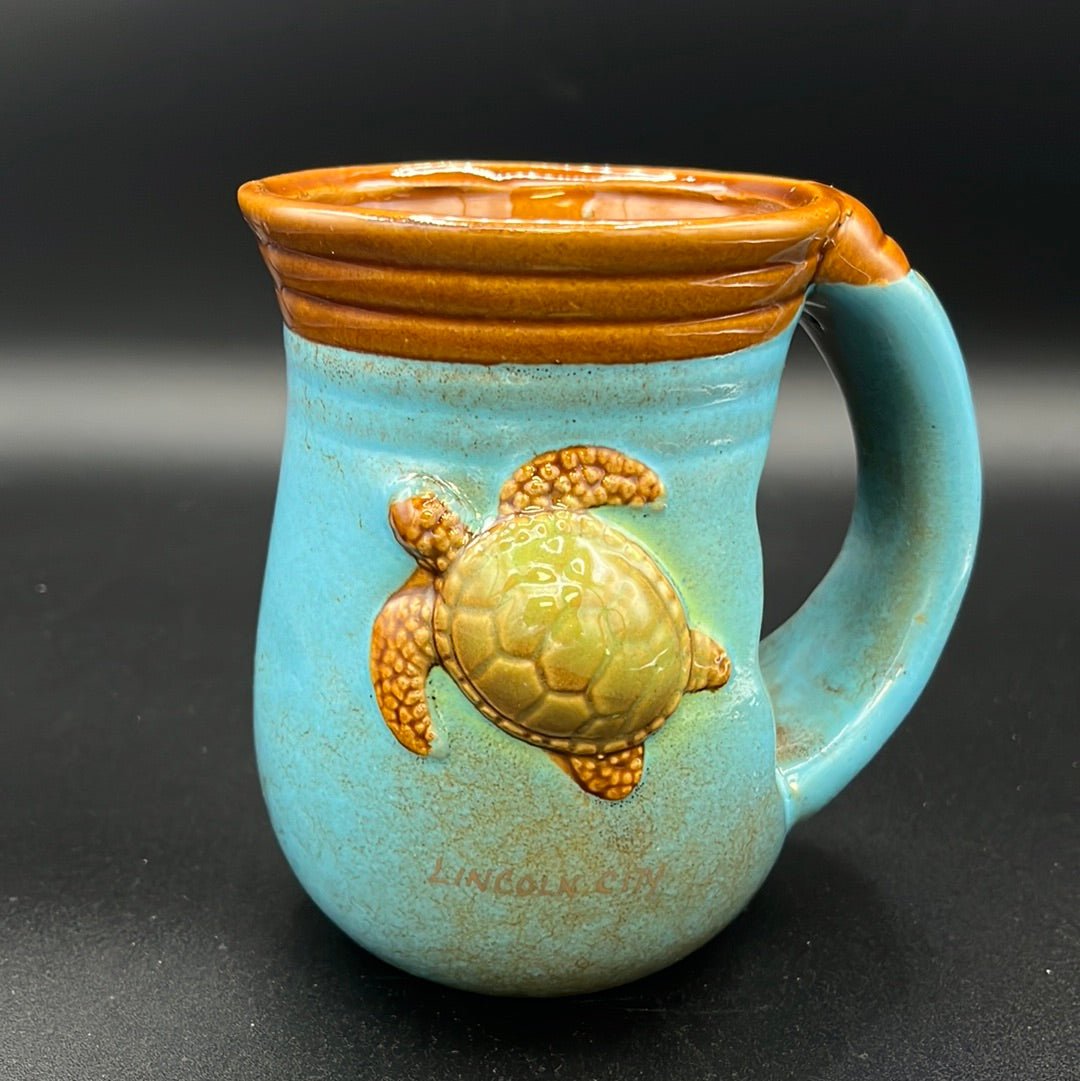 Mug Handwarmer Beach Batik Turtle