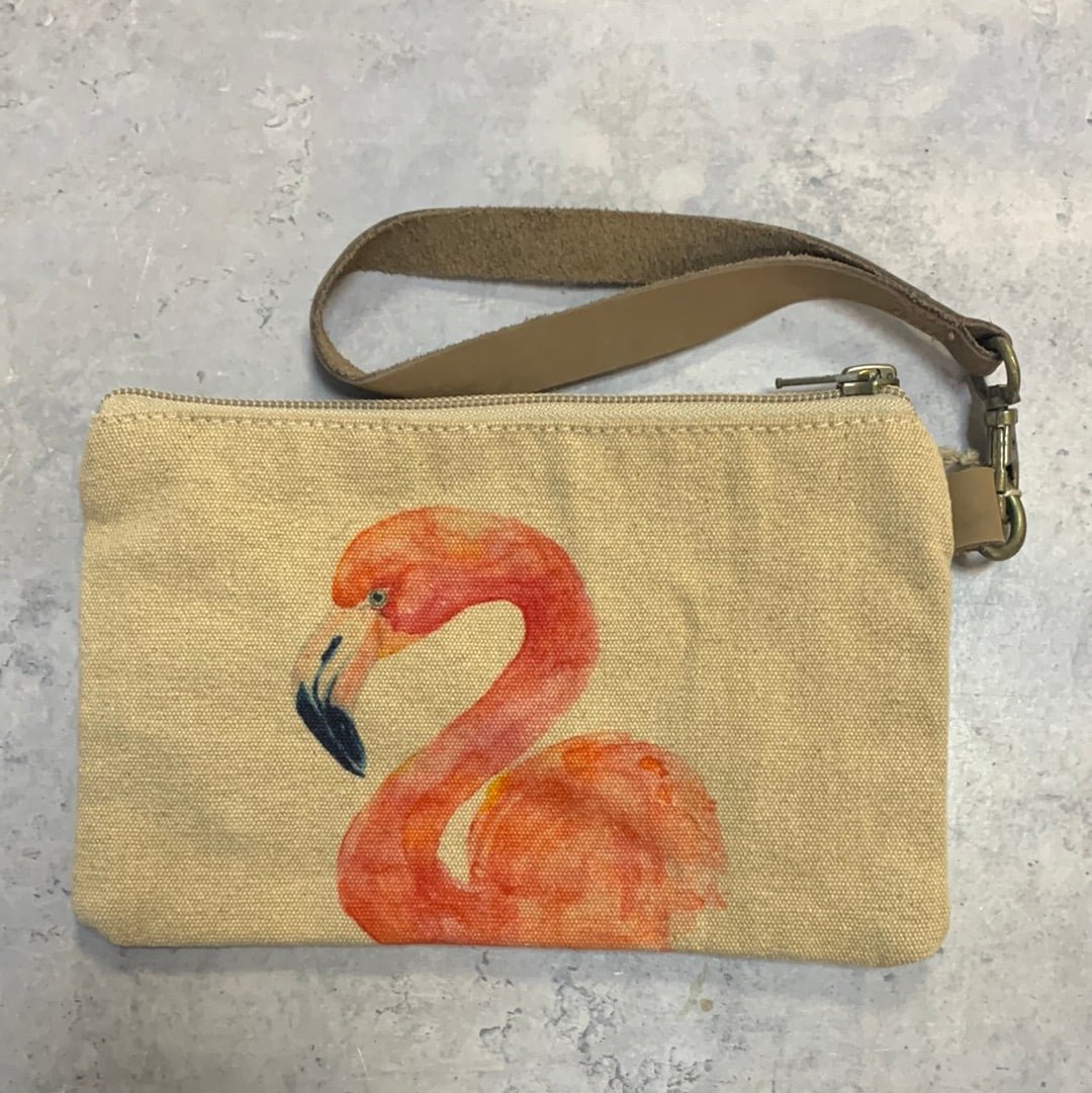 Wristlet - Flamingo