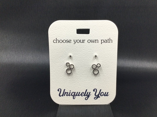 Earrings - YOU 4536 - Triple Circle