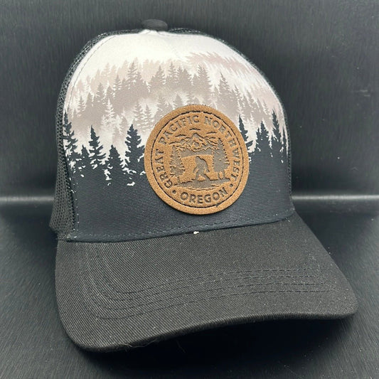 Hat - black forest mesh hat