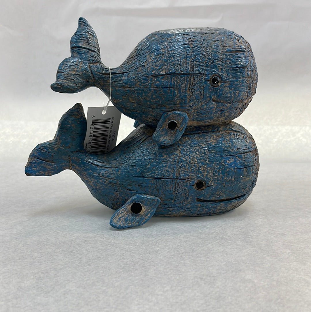 Figurine - Double Stacked Whale