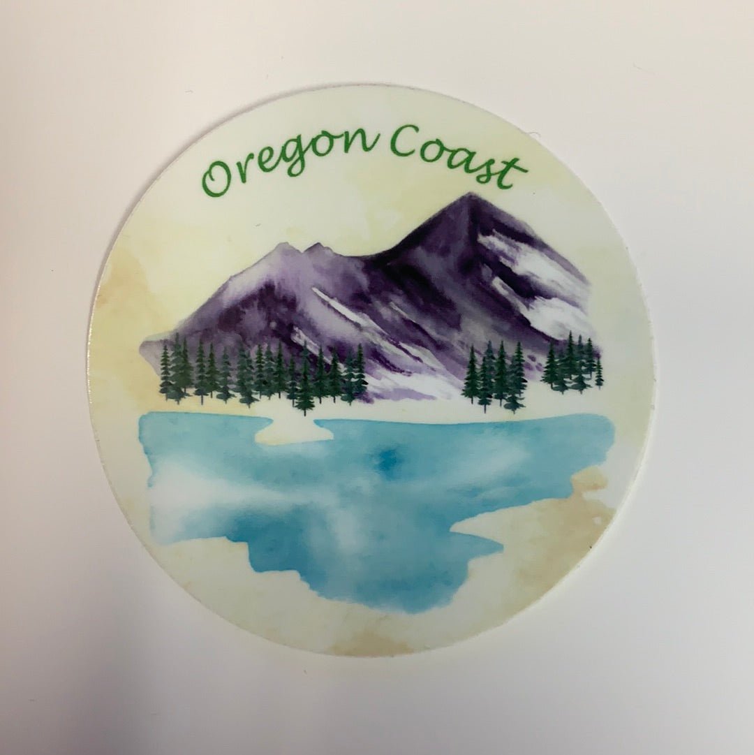 Clearance Oregon Coast Watercolor Sticker